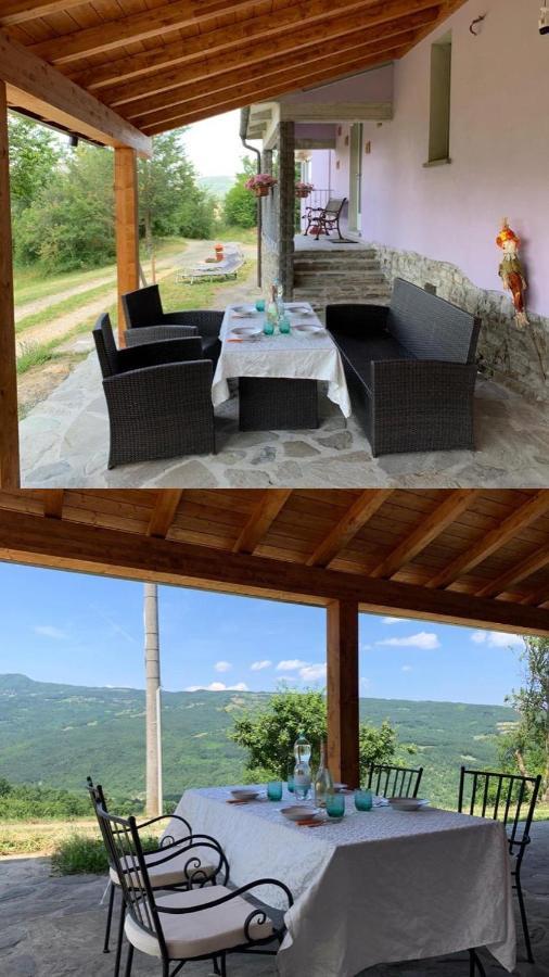 La Casa Sulla Collina Varsi Exterior foto